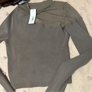 Stylish Taupe Women's Sweater